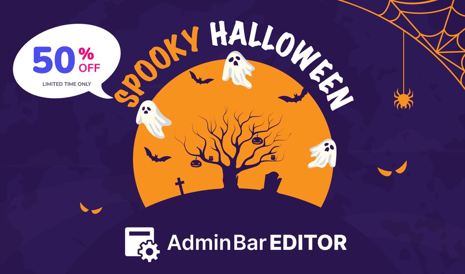 Admin Bar Editor Halloween Deal 2024