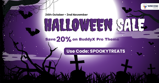 BuddyX Halloween Deal 2024