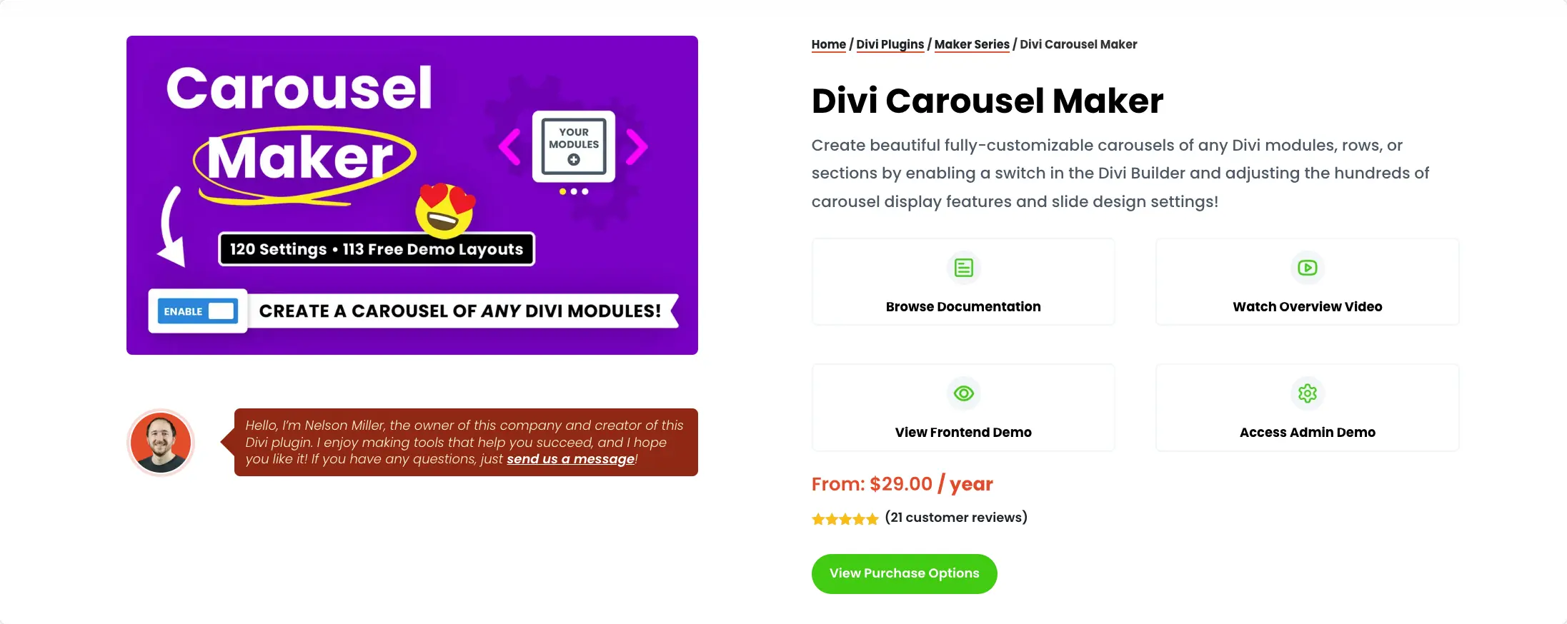 Divi Carousel Maker - Engaging Carousel Creator