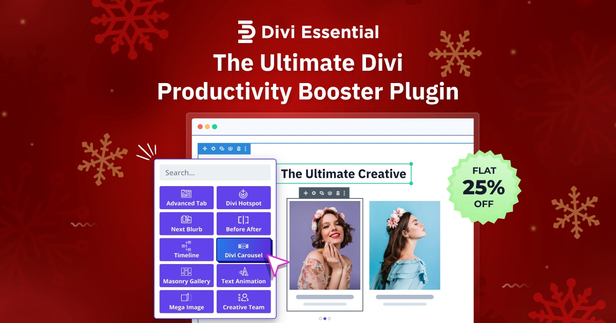 Divi Essential Holiday Deal 2024