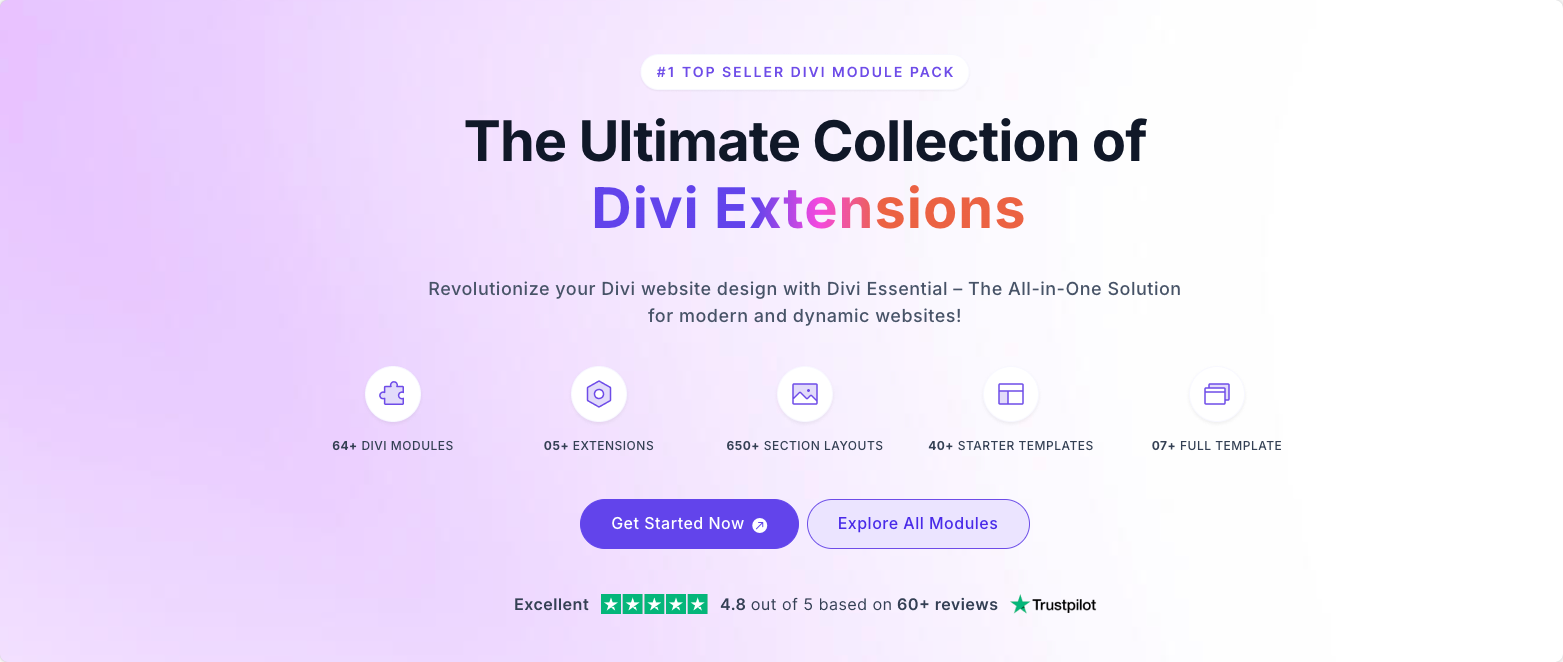 Divi Essential - #1 Divi Module Pack