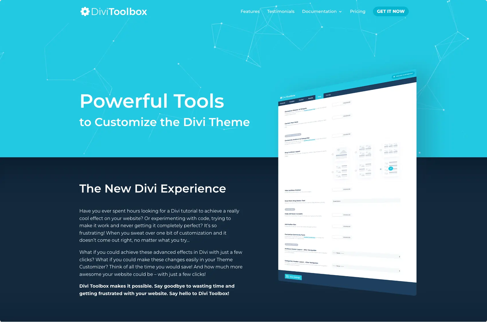 Divi Toolbox - Enhanced Design Superpower