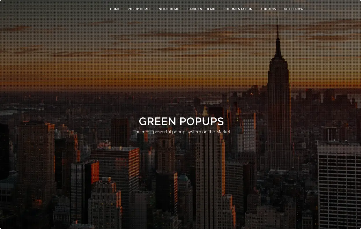 Green Popups