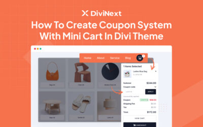 How to Create Coupon System with Mini Cart in Divi Theme