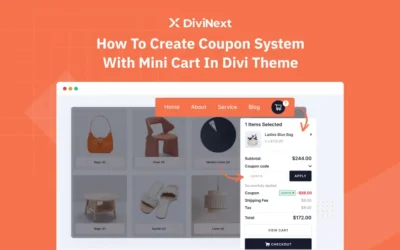 How to Create Coupon System with Mini Cart in Divi Theme