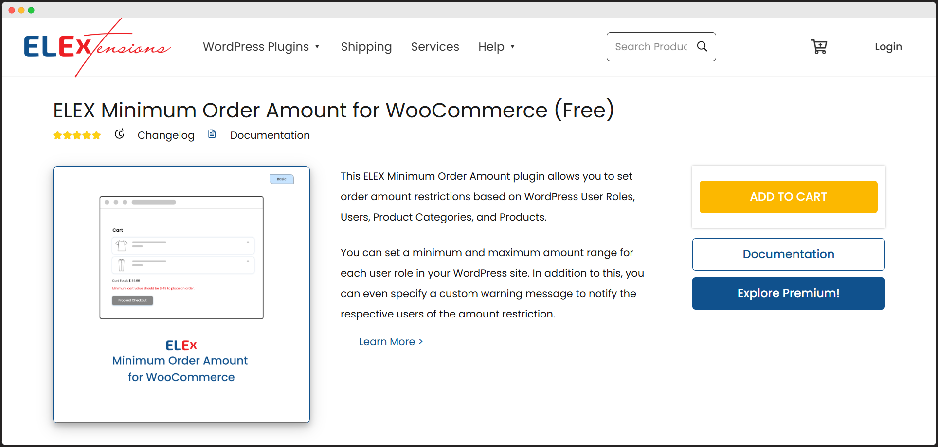 Count each of your sales with ELEX Minimum Order Amount for WooCommerce