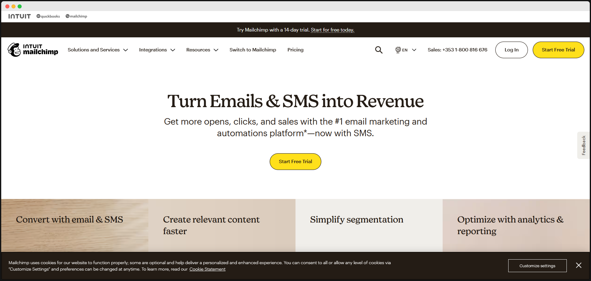 Make Email marketing easier with Mailchimp’s WooCommerce integration.