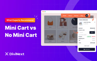 Mini Cart vs. No Mini Cart: The Divi Feature WooCommerce Experts Swear By!