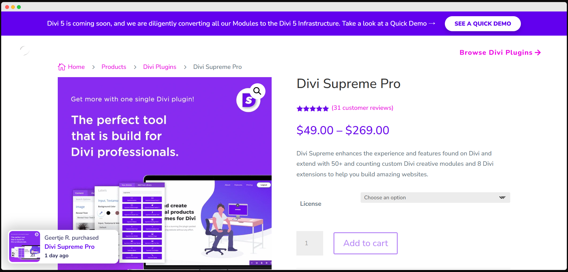 Divi Supreme Pro