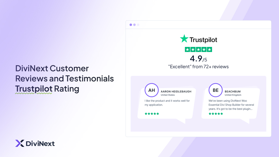 DiviNext Customer Reviews and Testimonials Trustpilot Rating