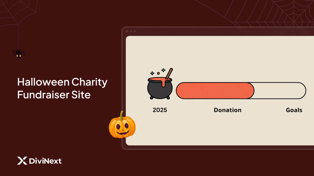 Halloween Charity Fundraiser Site