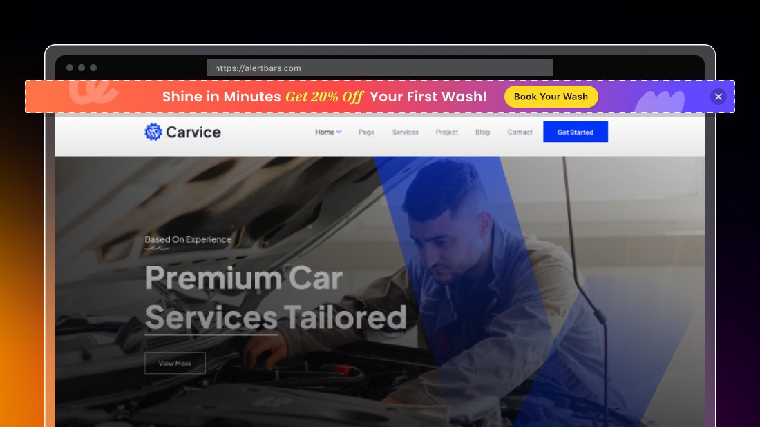 AlertBars — Smart Notification Bars for Divi Stores
