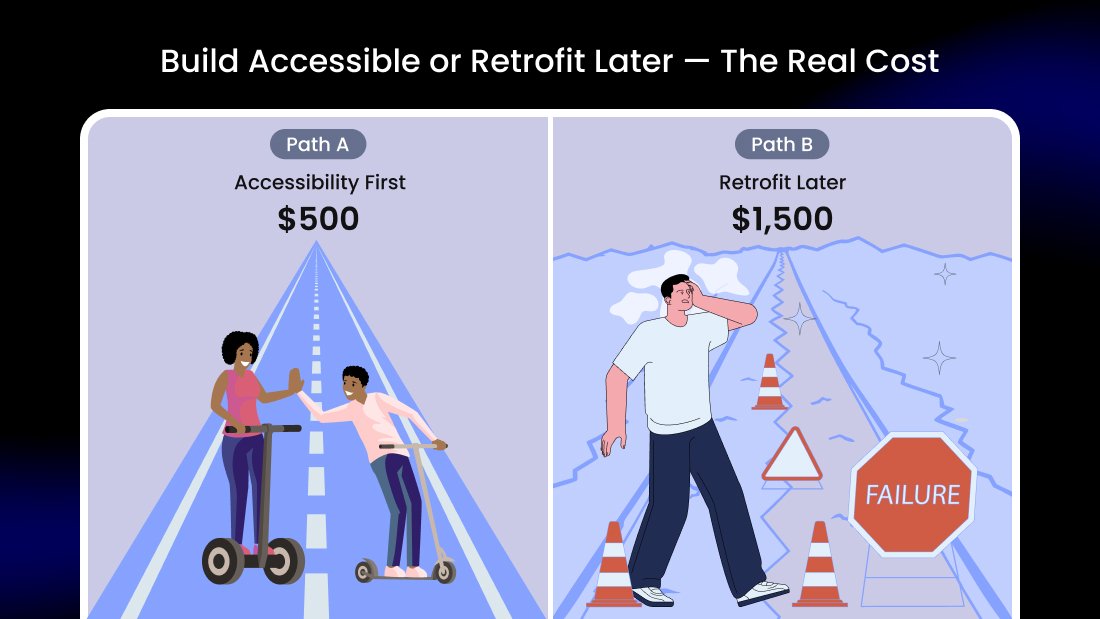 Build Accessible or Retrofit Later — The Real Cost