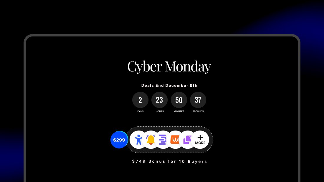 Cyber Monday Feature 2025 — Invest in Your Divi Workflow