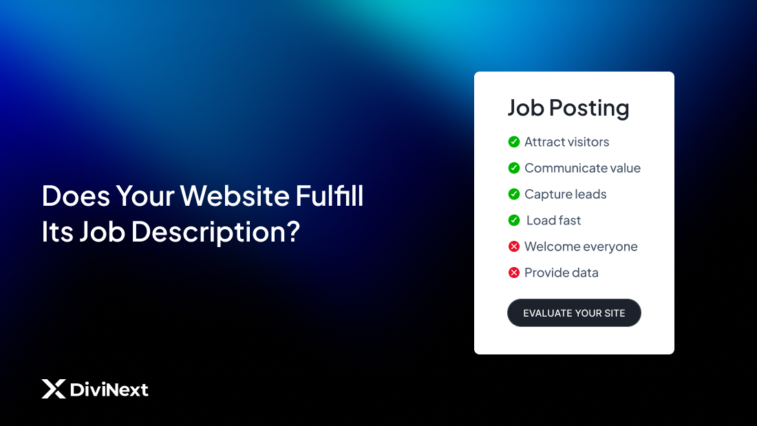 Does Your Website Fulfill Its Job Description