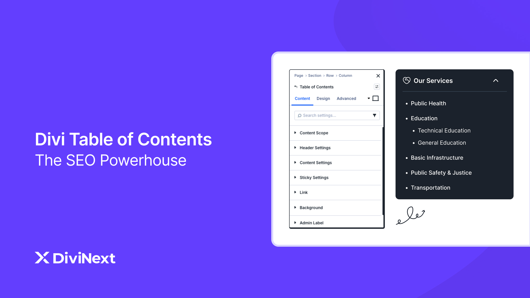 Divi Table of Contents — The SEO Powerhouse
