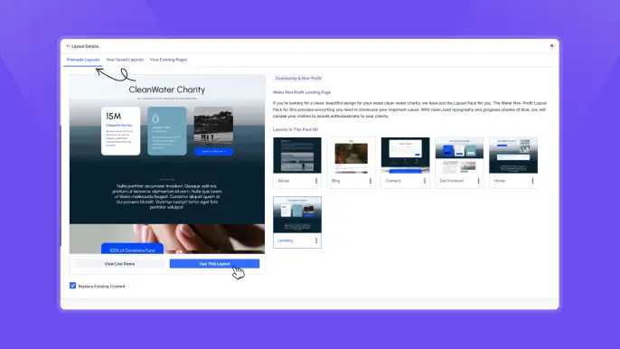 Use Prebuilt Websites as a Foundation