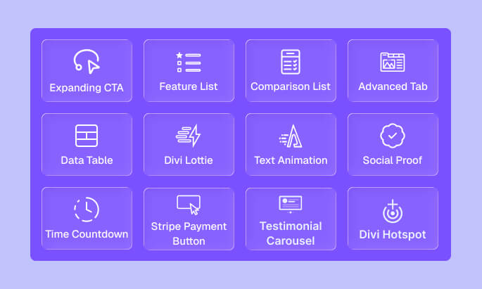 Divi Essential Modules for Divi 5 Landing Pages