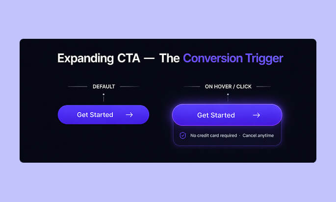 Expanding CTA — The Conversion Trigger for Divi 5 Landing Pages