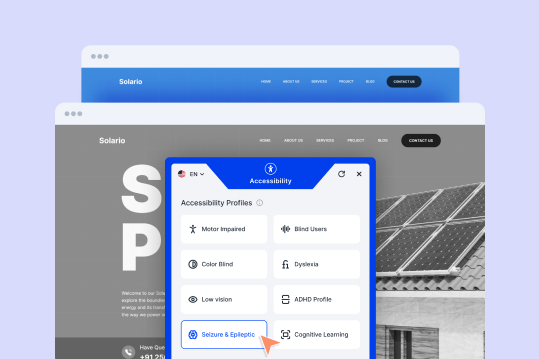 Accessible, compliant websites