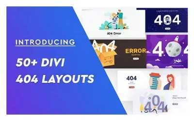 Divi Next 404 Layouts