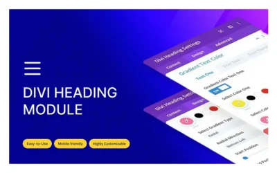 Divi Heading Module