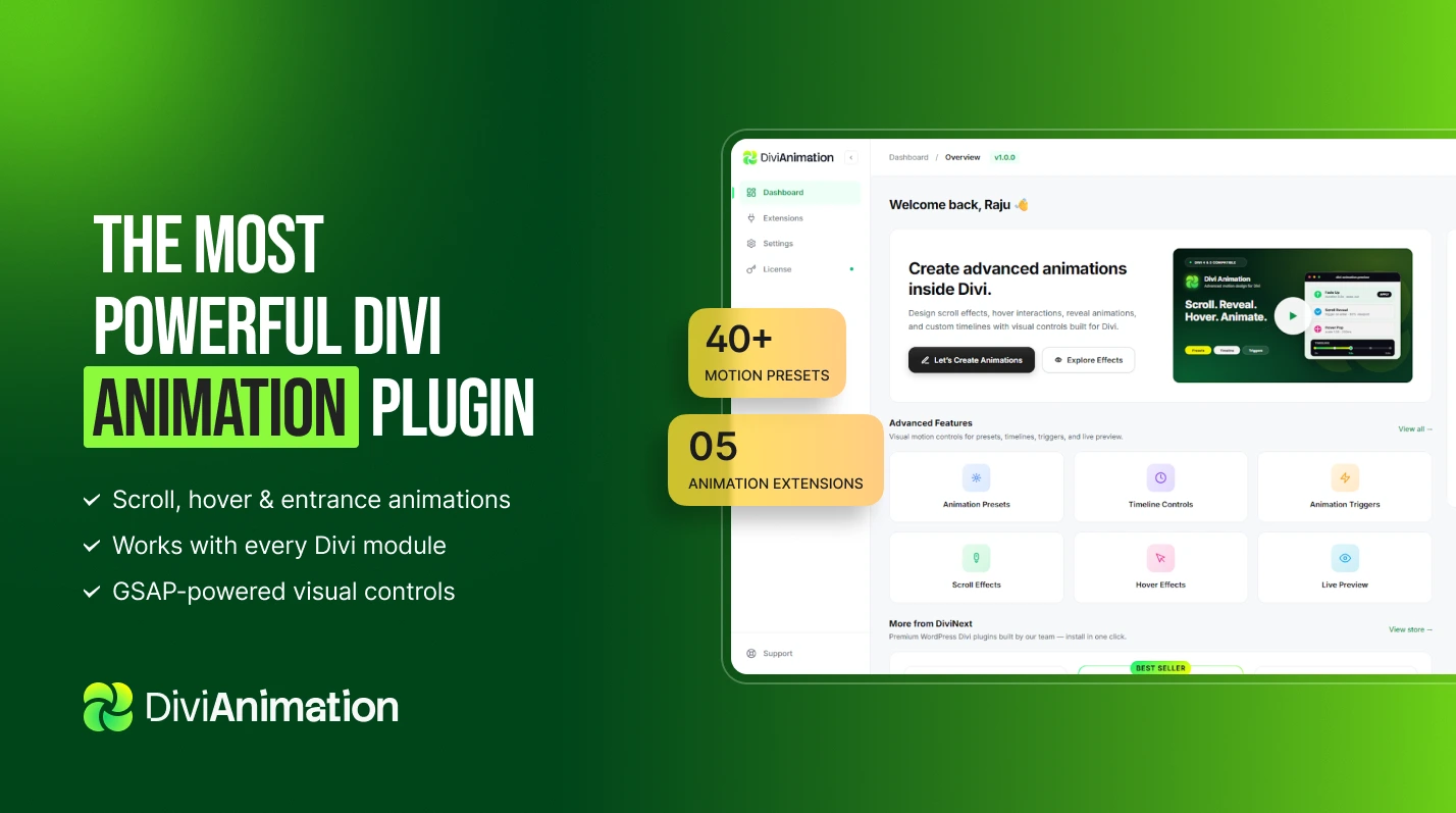 Divi Animation